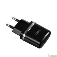 HOCO HC-63094 C12/ Сетевое ЗУ/ 2 USB/ Выход: 12W/ Black