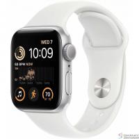Apple Watch SE GPS 40mm Silver Aluminum Case with White Sport Band - M/L [MNTC3LL/A] (США)