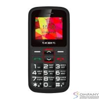 TEXET ТМ-B217 мобильный телефон цвет черный-красный 