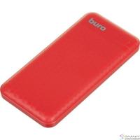 Buro BP10G Мобильный аккумулятор 10000mAh 2.1A 1xUSB красный (BP10G10PRD)
