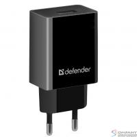 Defender Сетевой адаптер 1xUSB, 5V/2.1А , черный (UPA-21) (83577)