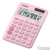 Калькулятор настольный Casio MS-20UC-PK-S-UC розовый {Калькулятор 12-разрядный} [1048522]
