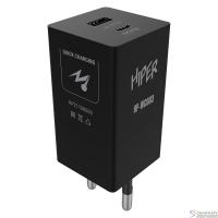 HIPER СЗУ 20 Вт, QC/PD, TYPE-C + USB A, черный (HP-WC003)