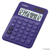 Калькулятор настольный Casio MS-20UC-PL-S-EC фиолетовый {Калькулятор 12-разрядный} [1048487]