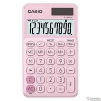 Калькулятор карманный Casio SL-310UC-PK-S-UC розовый {Калькулятор 10-разрядный} [1048523]