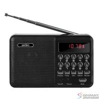 Perfeo радиоприемник цифровой PALM FM+ 87.5-108МГц/ MP3/ питание USB или 18650/ черный (i90-BL) [PF_A4870]