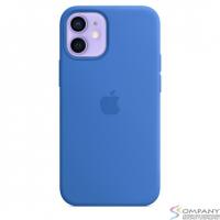 MJYU3ZE/A Apple iPhone 12 mini Silicone Case with MagSafe - Capri Blue