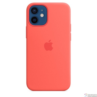 MHKP3ZE/A Apple iPhone 12 mini Silicone Case with MagSafe - Pink Citrus