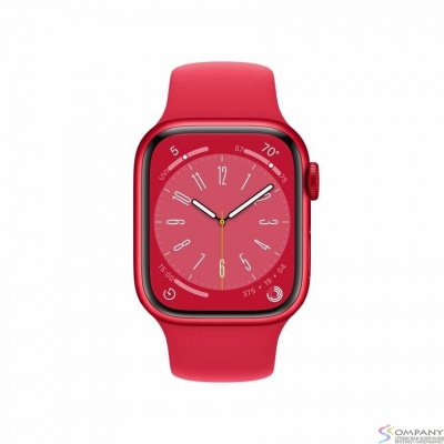 Apple Watch Series 8 GPS 41mm (PRODUCT)RED Aluminum Case with (PRODUCT)RED Sport Band - M/L [MNUH3LL/A] (США)