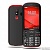 TEXET TM-409B мобильный телефон цвет чёрный-красный