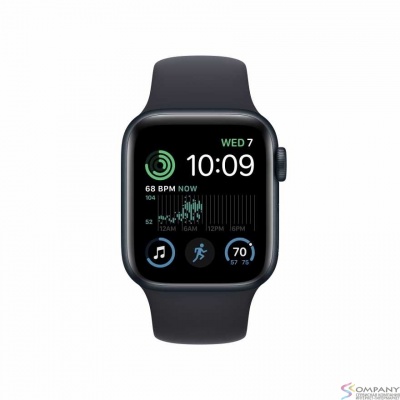Apple Watch SE GPS 40mm Midnight Aluminium Case with Midnight Sport Band - Regular [MNJT3LZ/A] (США)