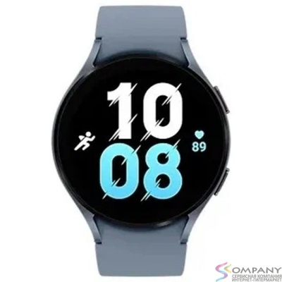 Samsung Galaxy Watch 5 44мм 1.4" AMOLED корп.сереб. рем.белый (SM-R910NZBAMEA)