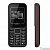 TEXET TM-120 мобильный телефон цвет черный-красный