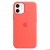 MHKP3ZE/A Apple iPhone 12 mini Silicone Case with MagSafe - Pink Citrus